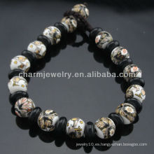 2013 estilo de la vendimia porcelana perlas pulsera SB-0223